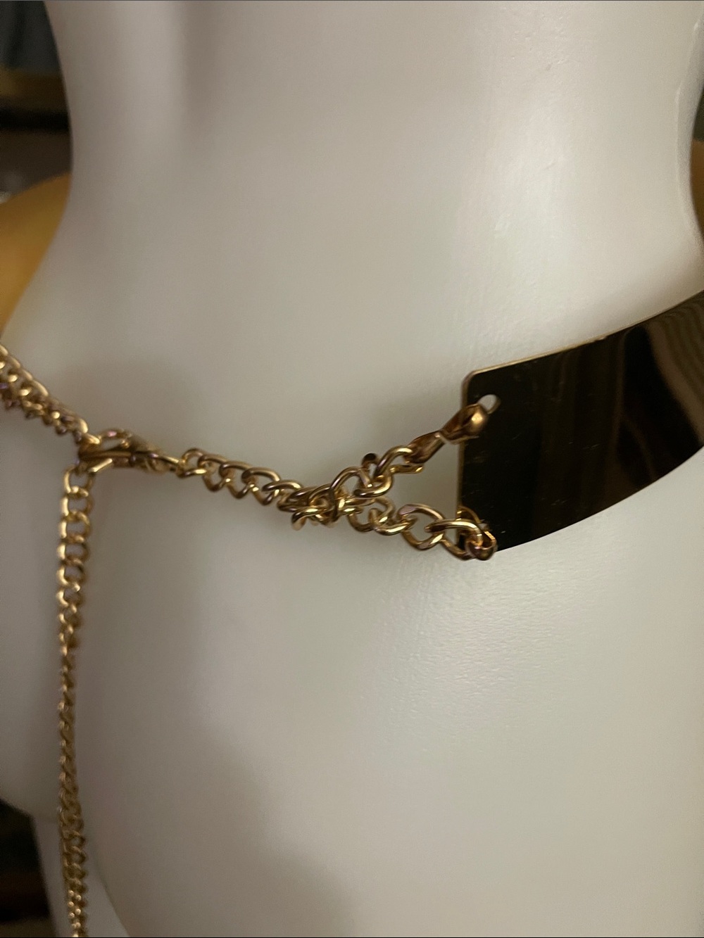 Gold adjustable belt for cosplay - Picture 10 of 11